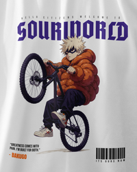 SW x Bakugo Wheel Ups Oversized T-Shirt