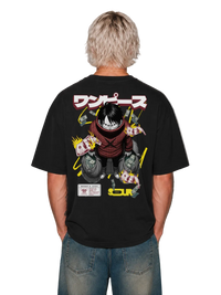 SW x Luffy Money Heist Oversized T-Shirt
