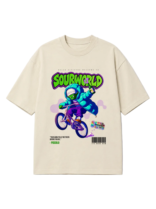 SW x Piccolo Wheel Ups Oversized T-Shirt *Special Edition
