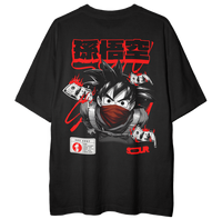 SW x Goku Money Heist Oversized T-Shirt