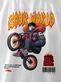 SW x Shinra Wheel Ups Oversized T-Shirt