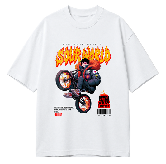 SW x Shinra Wheel Ups Oversized T-Shirt