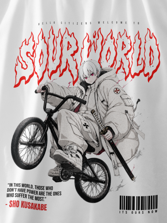 SW x Sho Wheel Ups Oversized T-Shirts