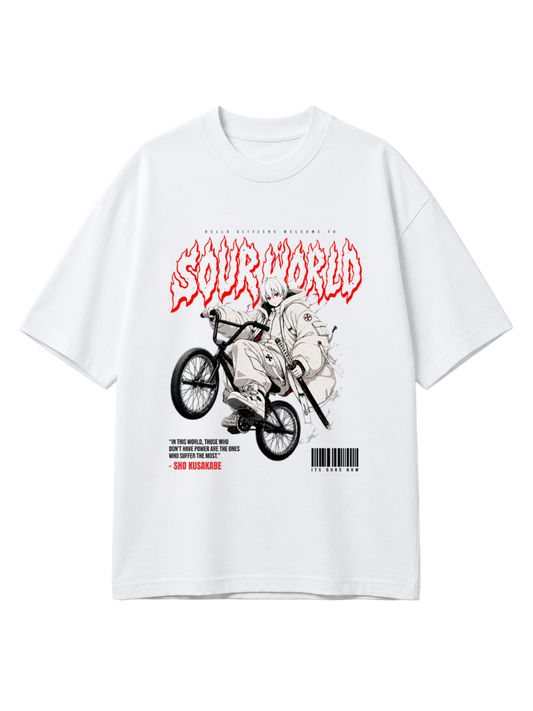 SW x Sho Wheel Ups Oversized T-Shirts