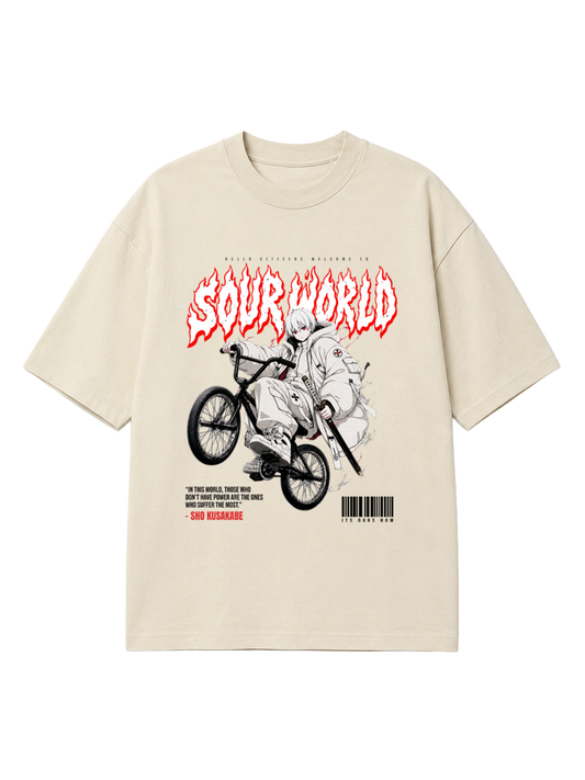 SW x Sho Wheel Ups Oversized T-Shirts