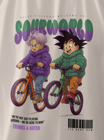 SW x Trunk & Goten Wheel Ups Oversized T-Shirt