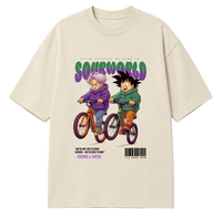 SW x Trunk & Goten Wheel Ups Oversized T-Shirt