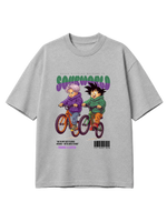 SW x Trunk & Goten Wheel Ups Oversized T-Shirt