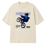 SW x Vegeta Wheel Ups Oversized T-Shirt