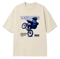 SW x Vegeta Wheel Ups Oversized T-Shirt