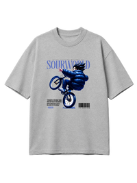 SW x Vegeta Wheel Ups Oversized T-Shirt
